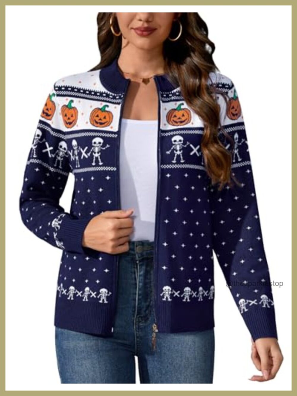 Totatuit Womens Lightweight Knitted Zip Up Sweater Cardigan Long Sleeve Crew